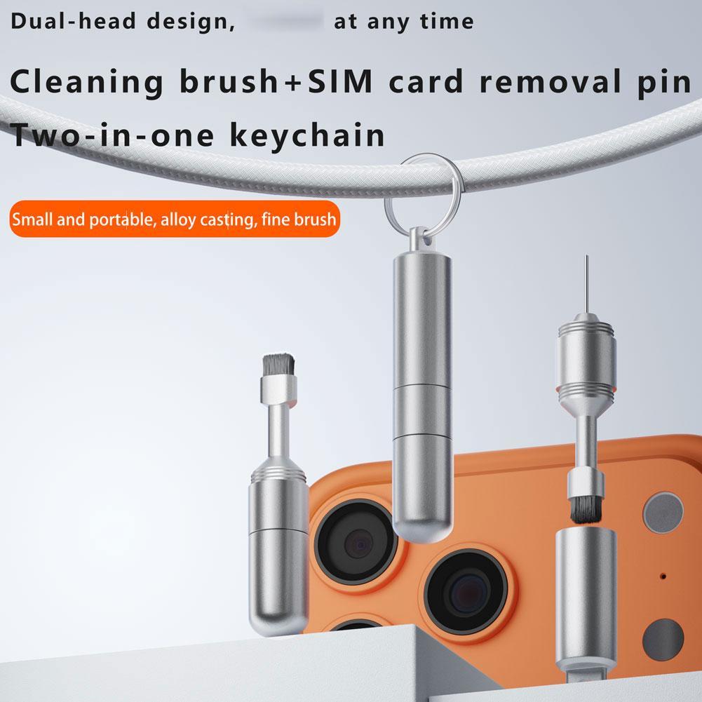 Laptop Accessories Cleaning Kit - ชุดเครื่องมือถอดถาดซิมการ์ด ที่เสียบถาดซิม แปรงทำความสะอาดหูฟัง เครื่องมือรีเซ็ต เข็มเปิด ปากกาทำความสะอาด