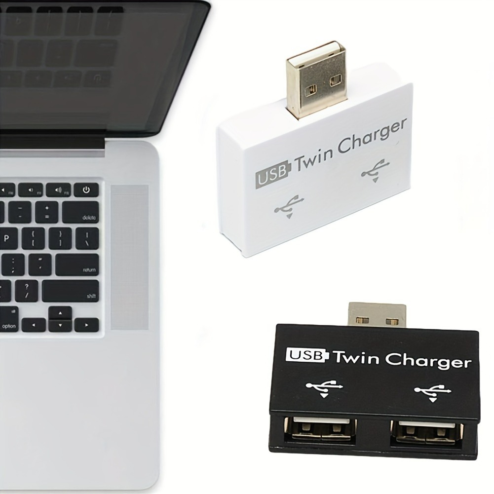 Laptop Accessories Usb - USB2.0 Splitter 1 ชาย 2 พอร์ตหญิง