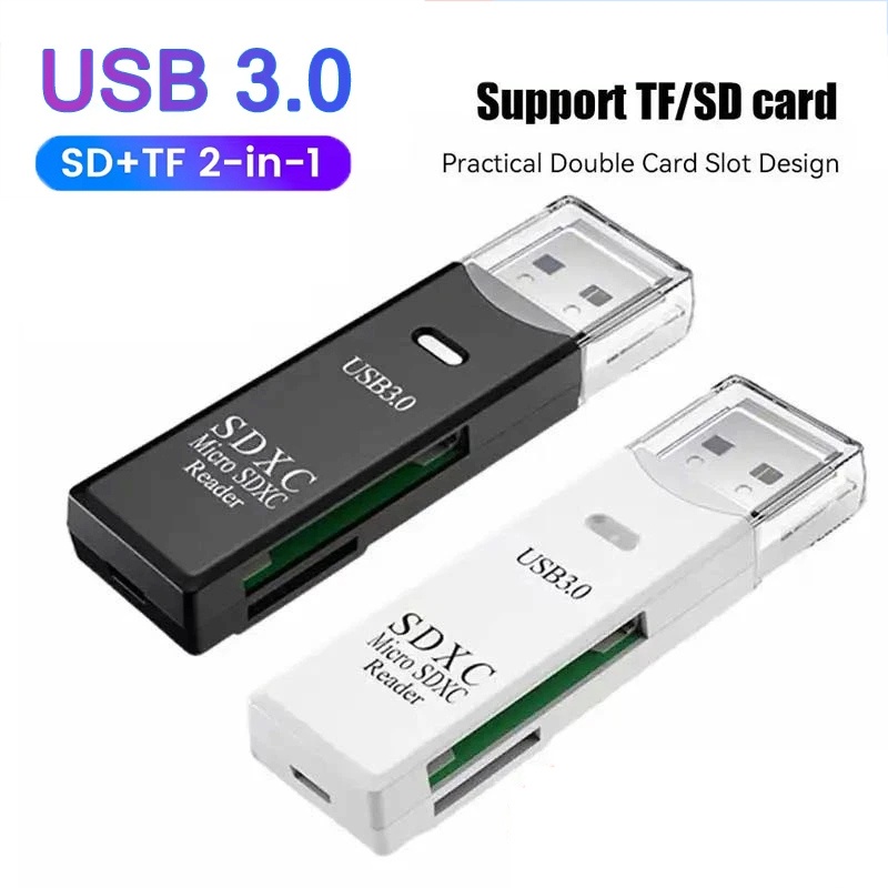 Laptop Accessories Usb - USB 3.0 เครื่องอ่านการ์ด SD TF เครื่องอ่านการ์ดหน่วยความจำ