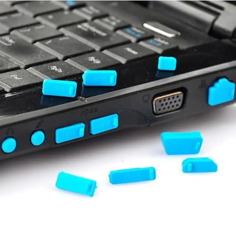 Laptop Accessories Usb - 16-48 ชิ้นปลั๊กกันฝุ่นโน้ตบุ๊คกันฝุ่นแล็ปท็อปยูเอสบี ดัสท์ปลั๊กอุปกรณ์เสริมกันน้ำสำหรับคอมพิวเตอร์