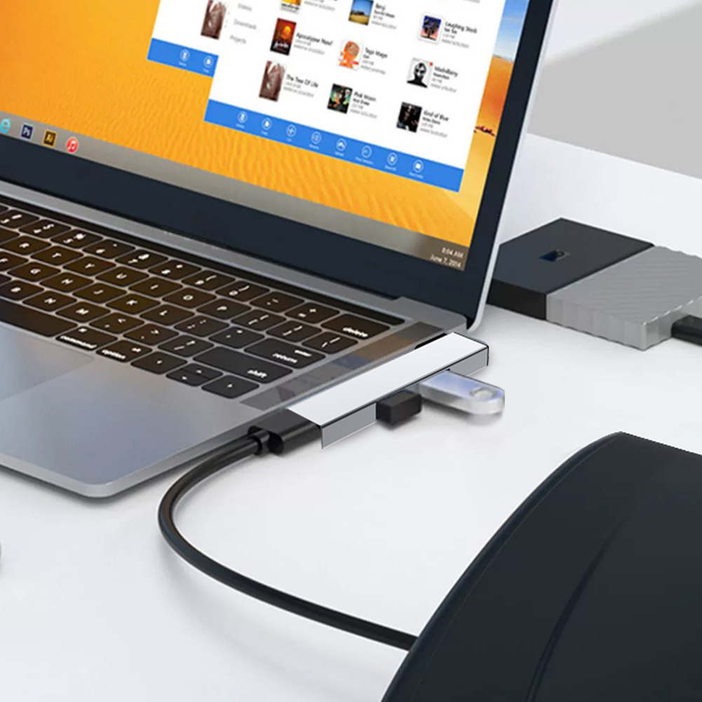 Usb C Docking Hub - 3 in 1 USB Docking Station