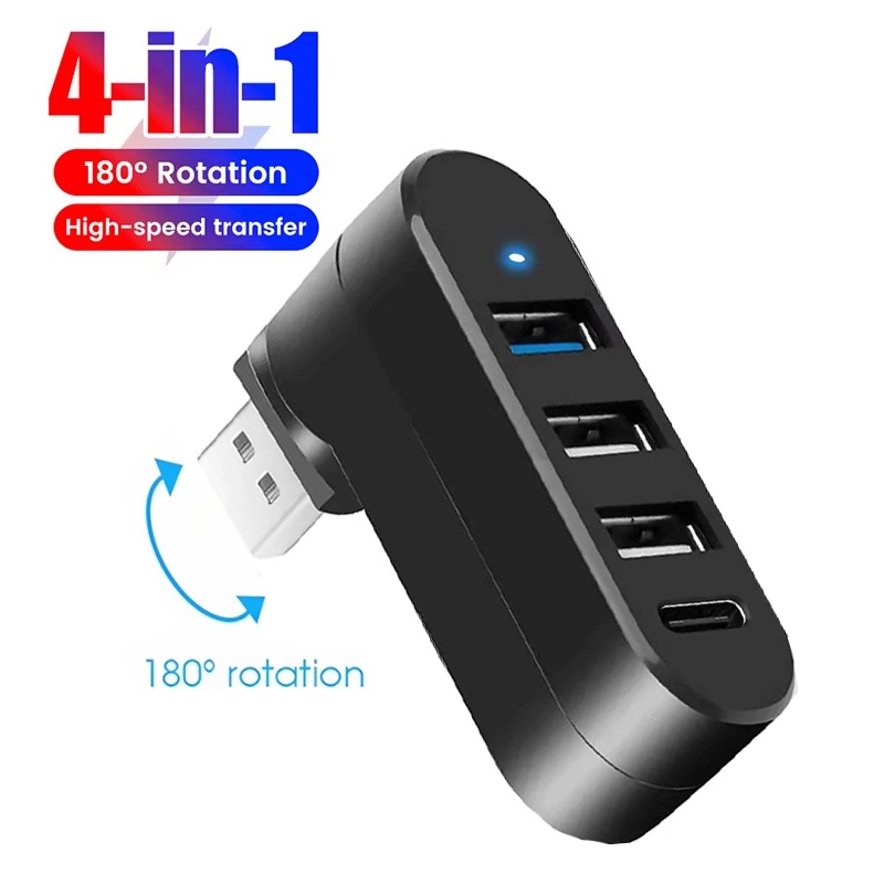 Laptop Accessories Usb - ฮับ USB 2.0 แบบ 4 พอร์ต
