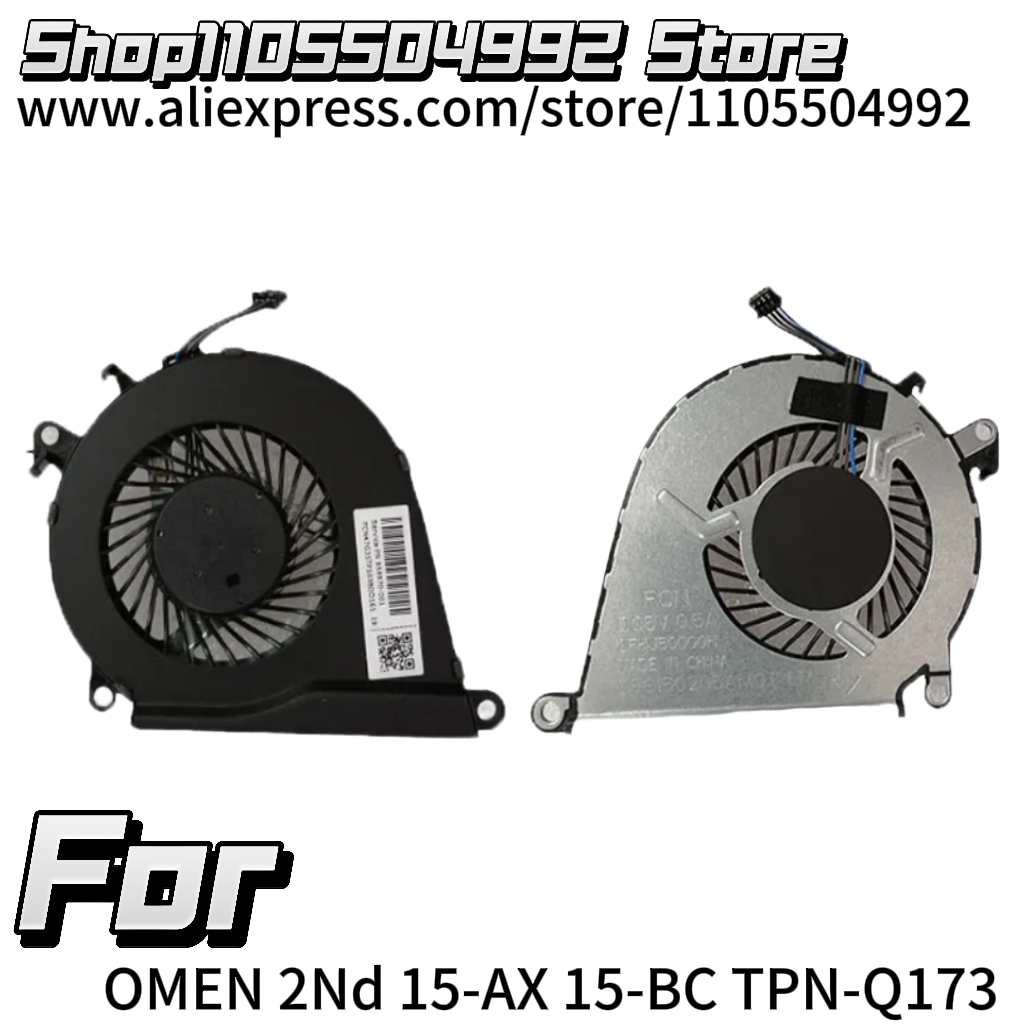 Laptop Accessories Wholesale - อะไหล่แล็ปท็อปใหม่ของแท้ พัดลมระบายความร้อน CPU สำหรับ OMEN 2Nd