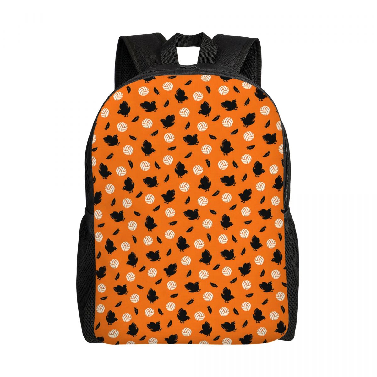 Laptop Accessories Bag For Men - กระเป๋าเป้สะพายหลังลายอนิเมะ H-Haikyuues แบบปรับแต่งได้สำหรับผู้หญิงผู้ชาย นักเรียน นักศึกษา ใส่หนังสือได้