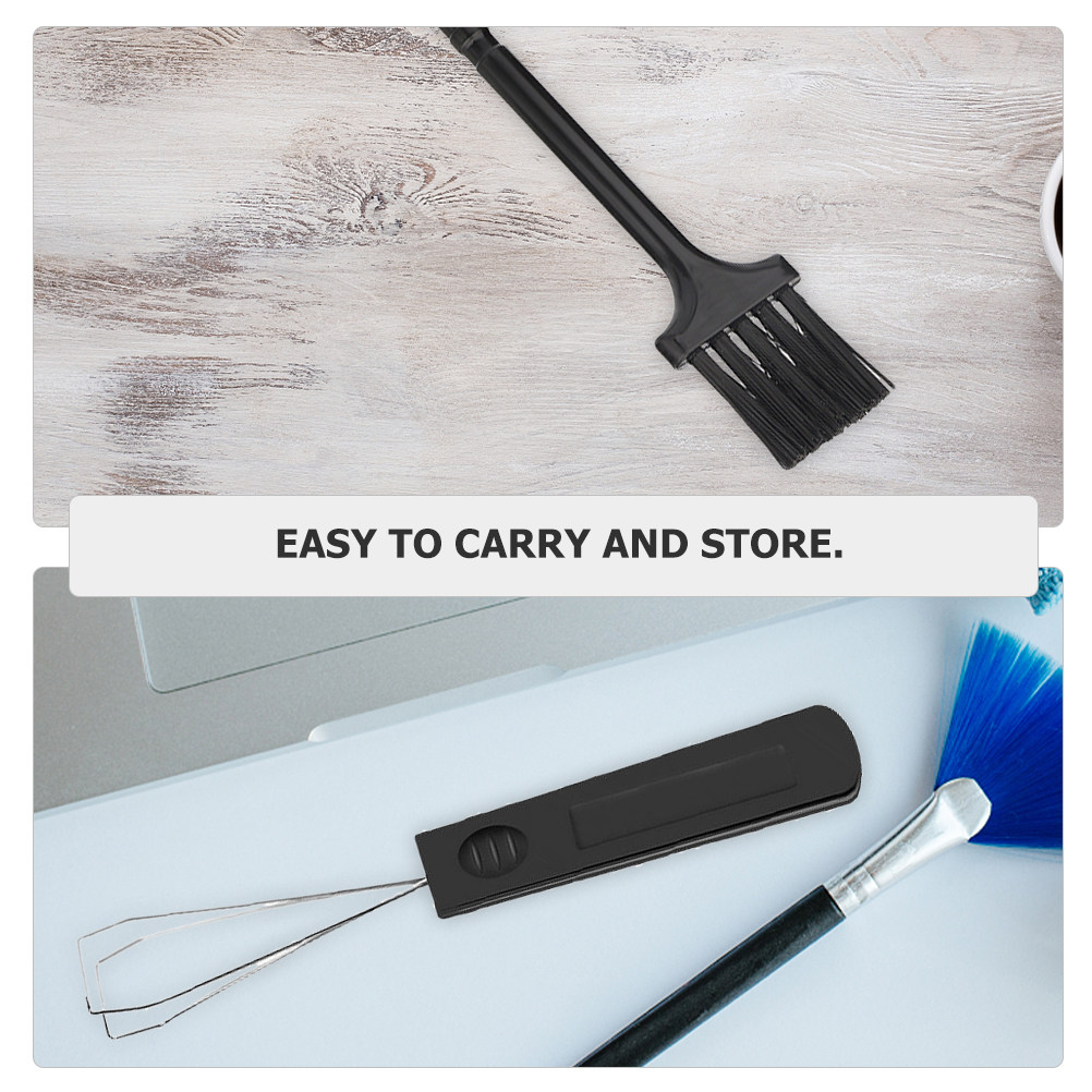 Laptop Accessories Cleaning Kit - ชุดอุปกรณ์ทำความสะอาดคีย์บอร์ดอเนกประสงค์ 1 ชุด พร้อมที่ดึงคีย์แคป แปรงทำความสะอาด สำหรับคอมพิวเตอร์และแล็ปท็อป