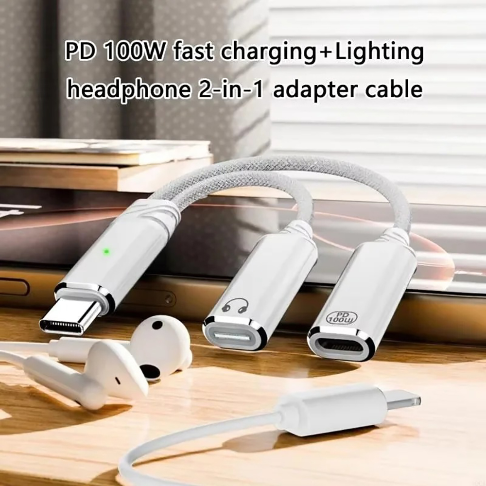 ตัวแยก USB C 2 ใน 1 แจ็คหูฟังอ - Laptop Accessories Usb บทวิจารณ์และราคา