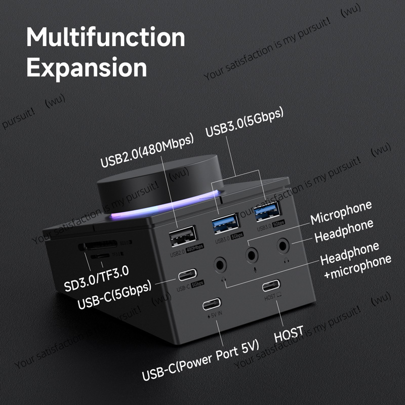 ฮับ USB C พร้อมปุ่มลัด แท่นเชื - Usb C Docking Hub บทวิจารณ์และราคา