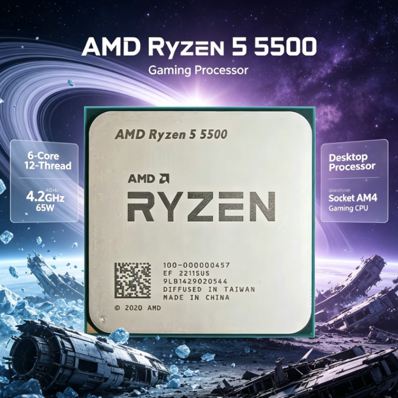 AMD Ryzen 5 5500 AM4 ซีพียูเดส - Amd Cpu Ryzen 5 บทวิจารณ์และราคา