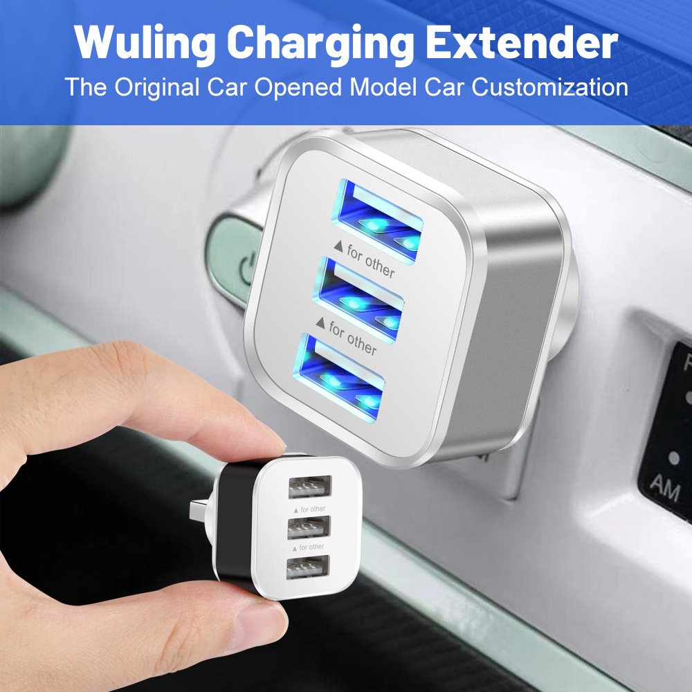 3 พอร์ต USB สล็อตอะแดปเตอร์ US - Laptop Accessories Usb บทวิจารณ์และราคา