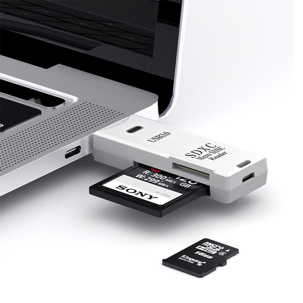 2 ใน 1 USB 3.0 เครื่องอ่านการ์ - Laptop Accessories Usb บทวิจารณ์และราคา