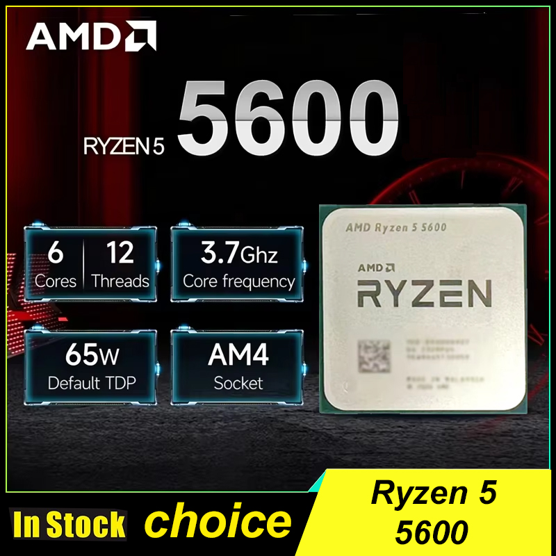 AMD Ryzen 5 5600 AMD R5 5600 C - Amd Cpu Ryzen 5 บทวิจารณ์และราคา