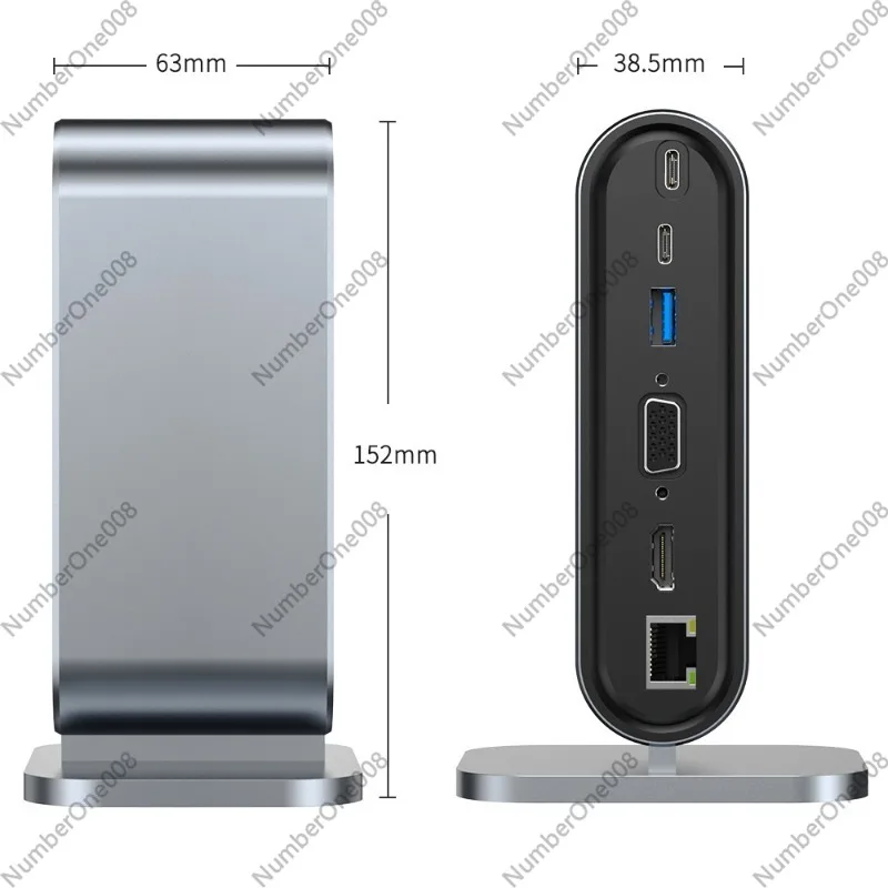 แท่นเชื่อมต่อ USB แนวตั้ง 12 พ - Usb C Docking Hub บทวิจารณ์และราคา