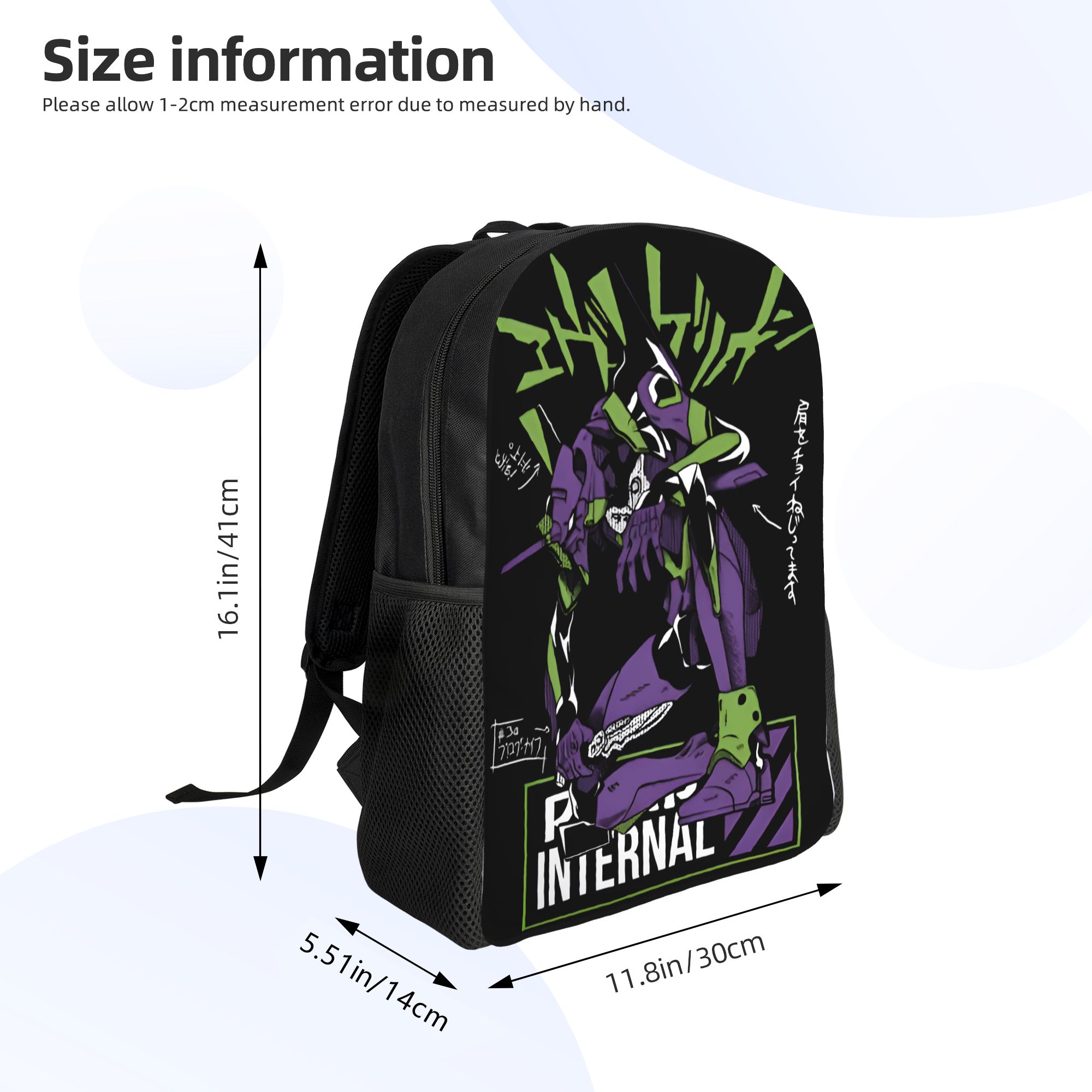 3D พิมพ์ลายอี-เอวาเนลชั่นส์กระ - Laptop Accessories Bag For Men บทวิจารณ์และราคา