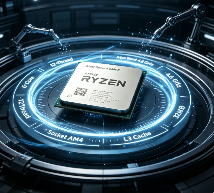 ซีพียู AMD Ryzen 5 5600X AM4 แ - Amd Cpu Ryzen 5 บทวิจารณ์และราคา