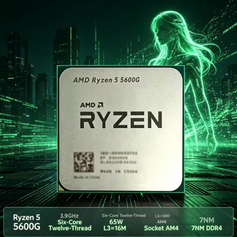 AMD Ryzen 5 5600G ซีพียูโปรเซส - Amd Cpu Ryzen 5 บทวิจารณ์และราคา