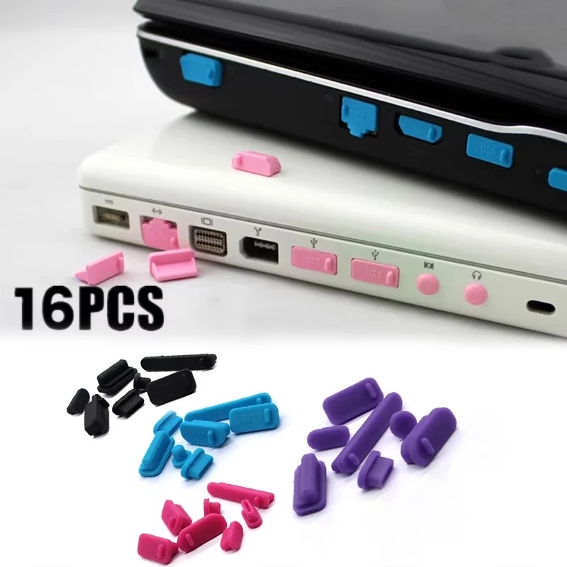 16-48 ชิ้นปลั๊กกันฝุ่นโน้ตบุ๊ค - Laptop Accessories Usb บทวิจารณ์และราคา