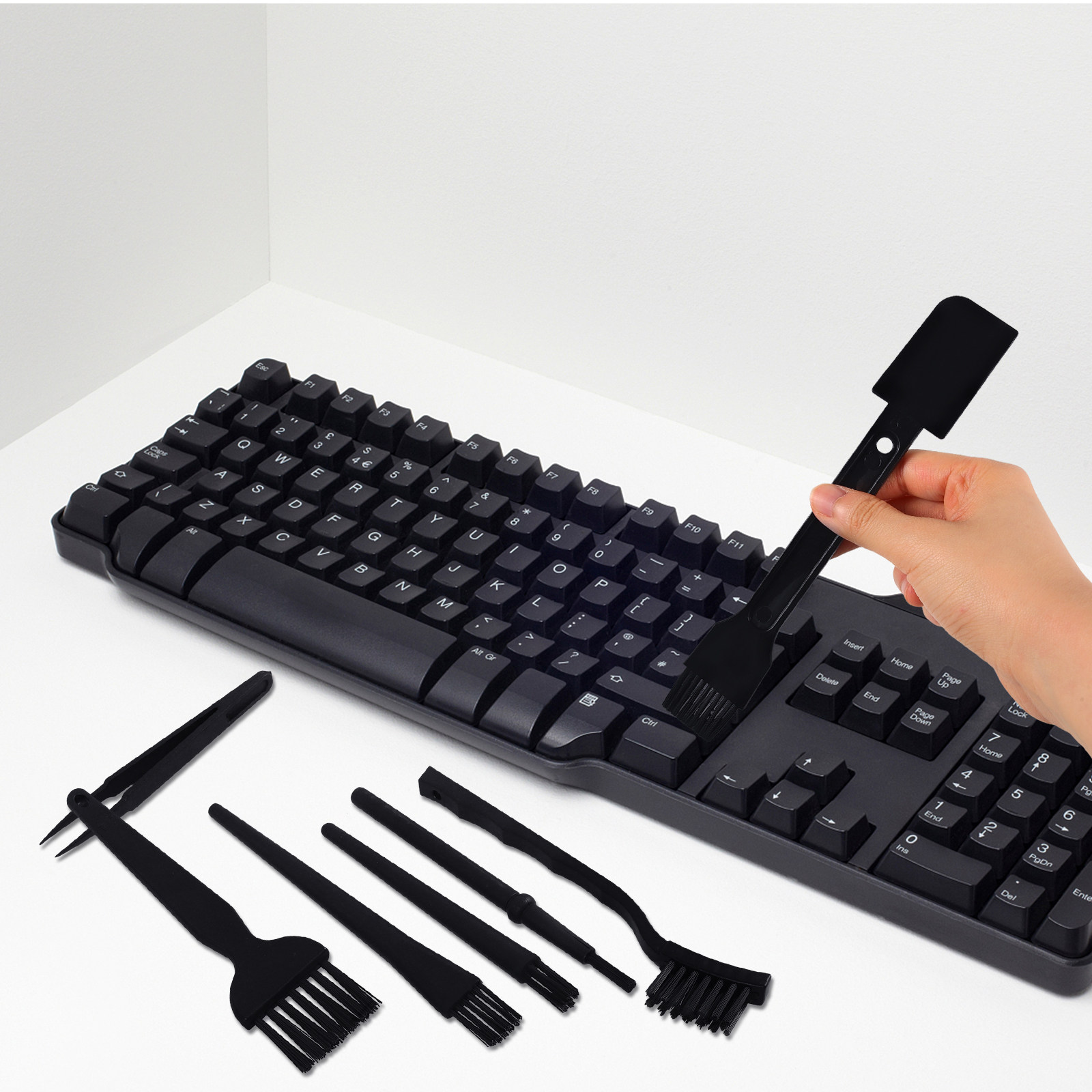 ชุดแปรงทำความสะอาดคีย์บอร์ดป้อ - Laptop Accessories Cleaning Kit บทวิจารณ์และราคา