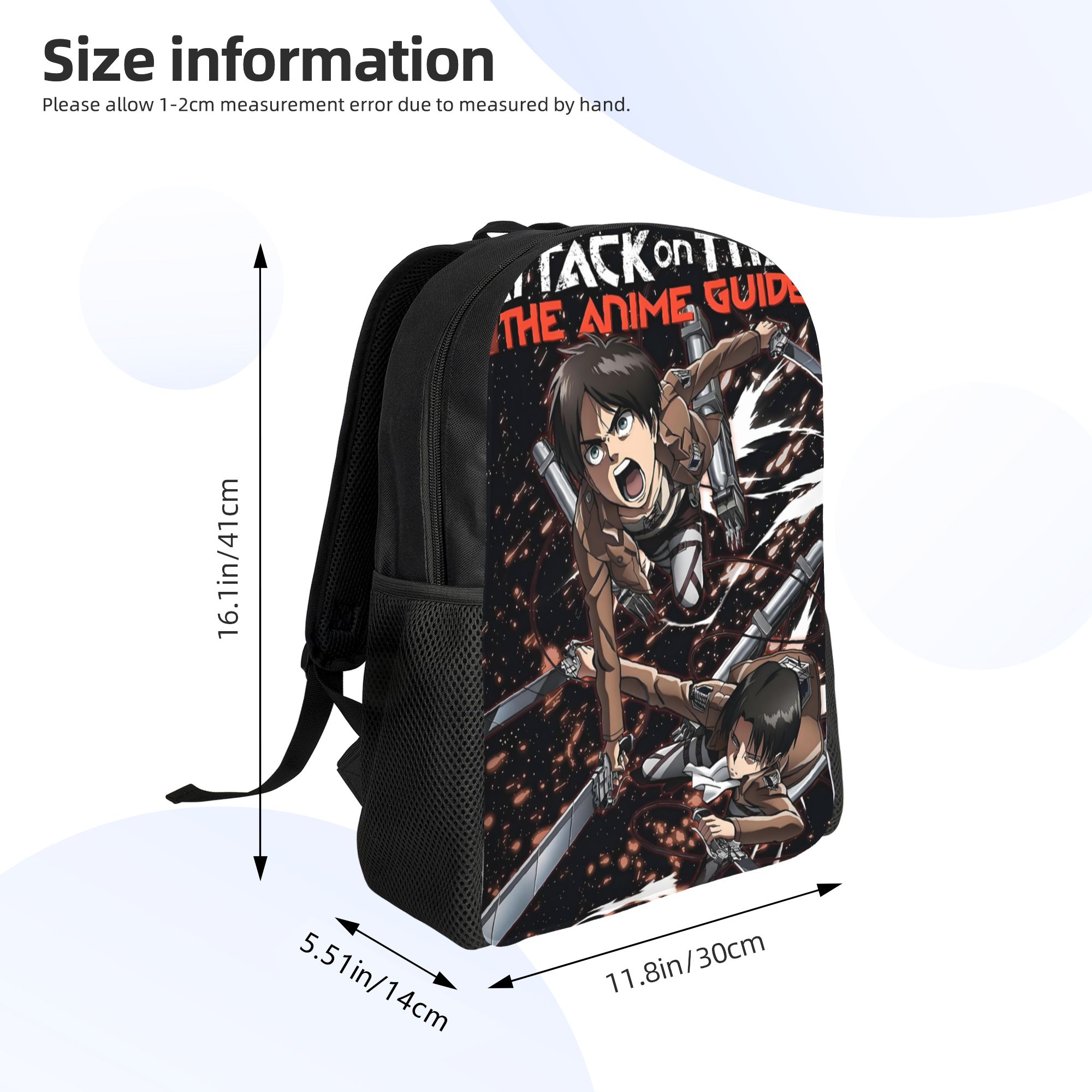 กระเป๋าเป้สะพายหลัง Attack on  - Laptop Accessories Bag For Men บทวิจารณ์และราคา