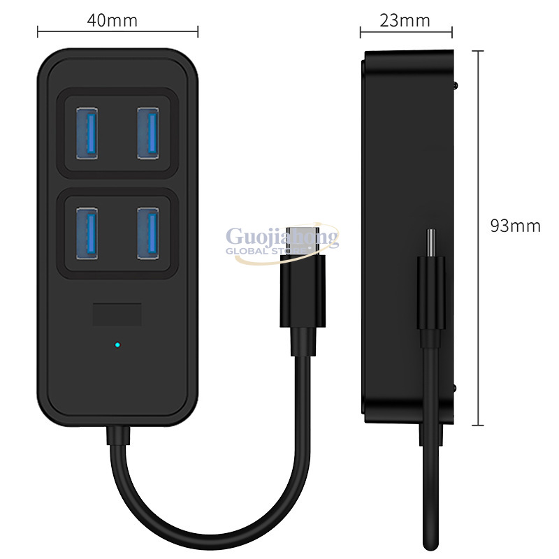 ฮับ USB3.0 แบบข้ามพรมแดน, อุปก - Usb C Docking Hub บทวิจารณ์และราคา