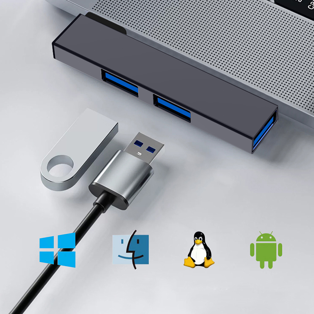 3 in 1 USB Docking Station OTG - Usb C Docking Hub บทวิจารณ์และราคา