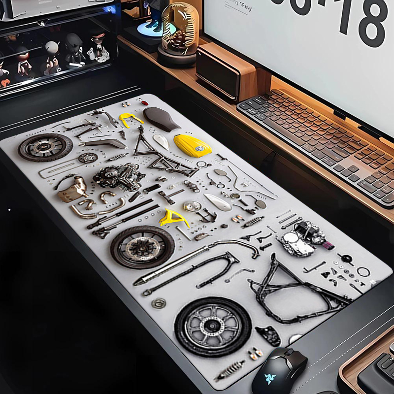 แผนภาพการถอดประกอบ แผ่นรองเมาส - Laptop Accessories Gaming บทวิจารณ์และราคา