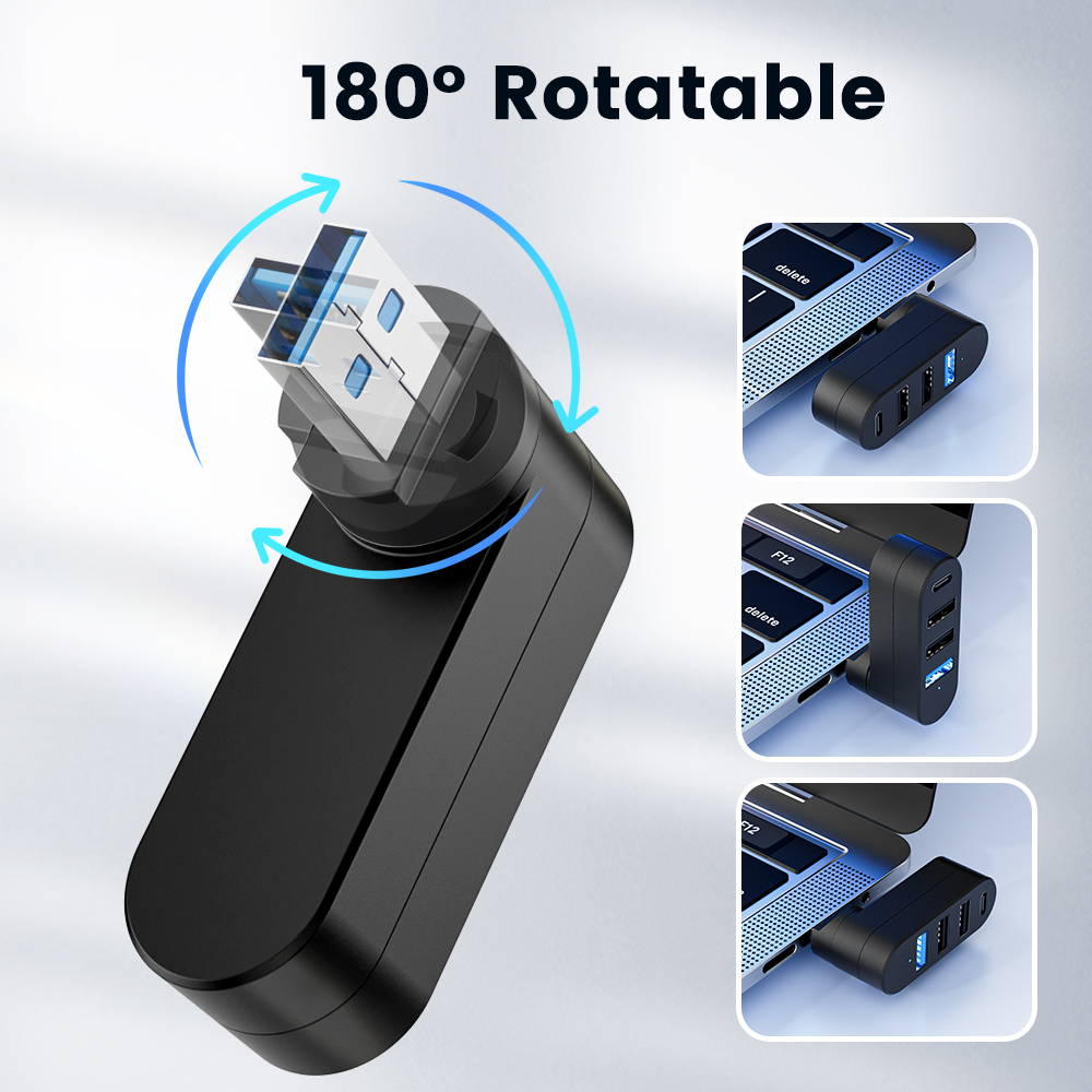 ฮับ USB 2.0 แบบ 4 พอร์ต มัลติ  - Laptop Accessories Usb บทวิจารณ์และราคา