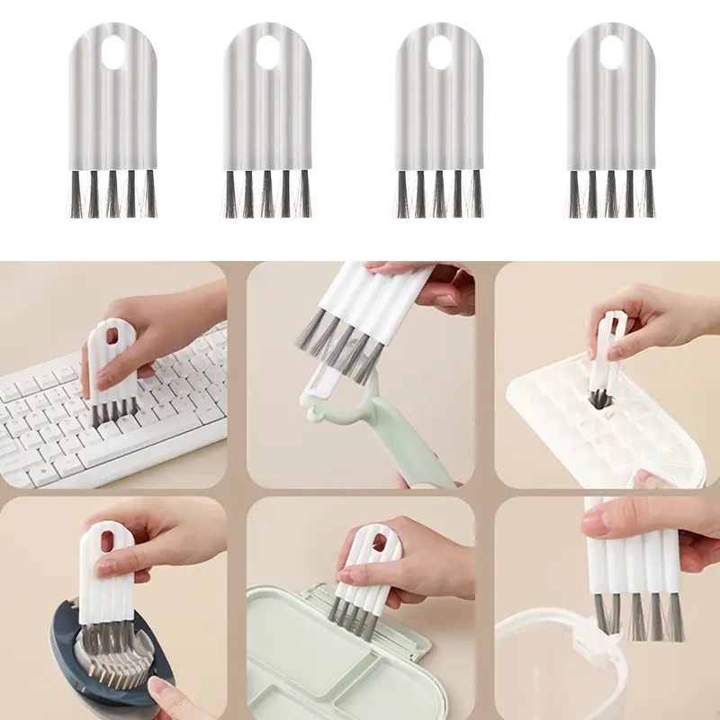 ชุดแปรงทำความสะอาดคีย์บอร์ด 4  - Laptop Accessories Cleaning Kit บทวิจารณ์และราคา