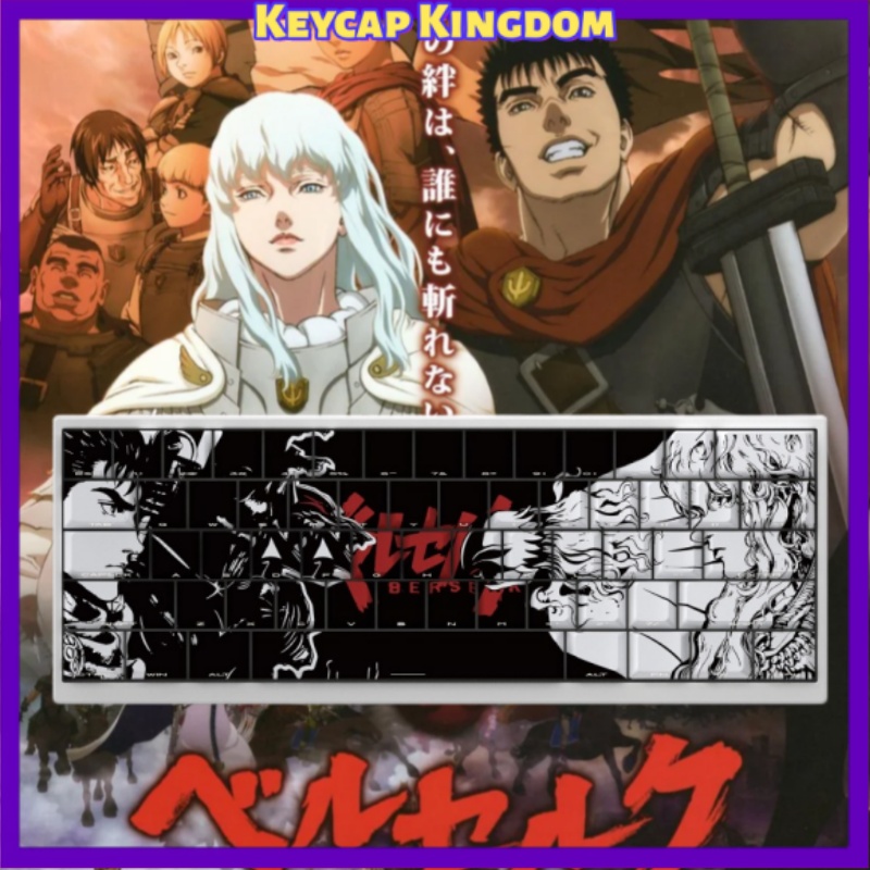 ธีม BERSERK อะนิเมะคีย์แคป 98  - Laptop Accessories Gaming บทวิจารณ์และราคา