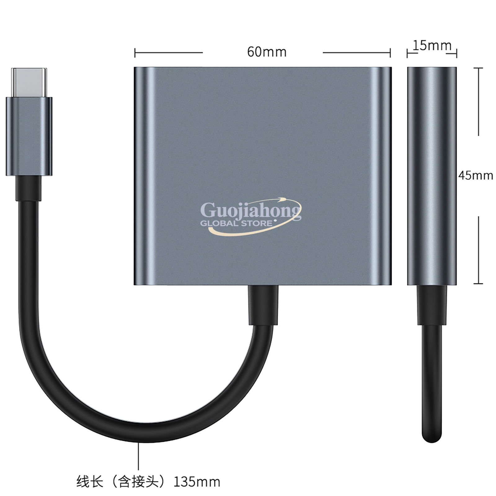 อะแดปเตอร์แปลง USB-C เป็น HD แ - Usb C Docking Hub บทวิจารณ์และราคา