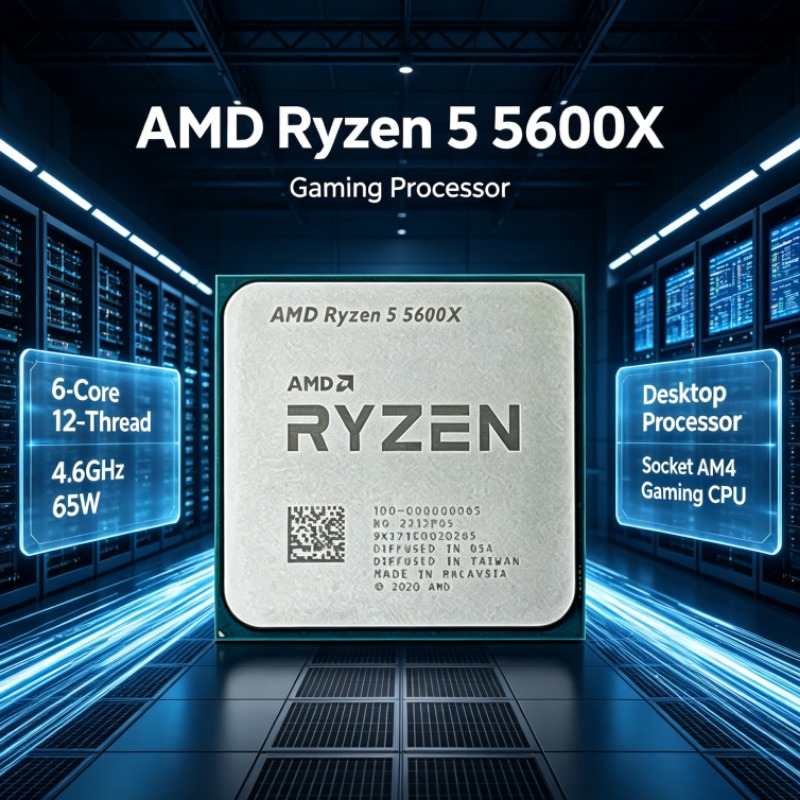 Ryzen 5 5600X AMD Socket AM4 ซ - Amd Cpu Ryzen 5 บทวิจารณ์และราคา