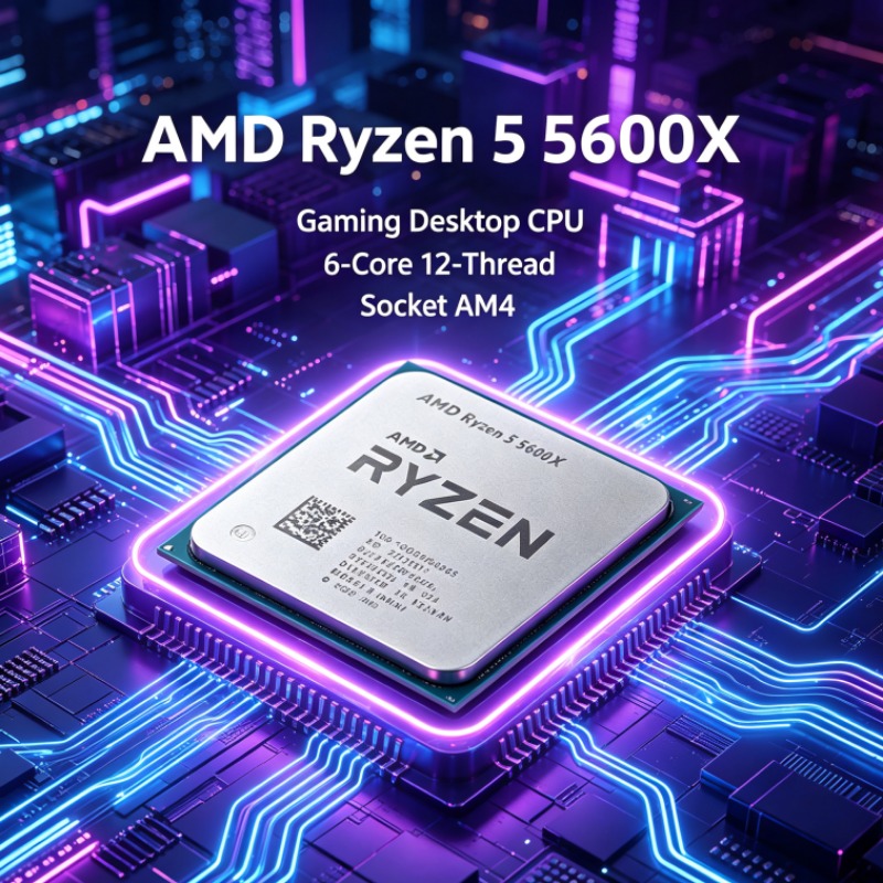 Ryzen 5 5600X AMD Socket AM4 ซ - Amd Cpu Ryzen 5 บทวิจารณ์และราคา