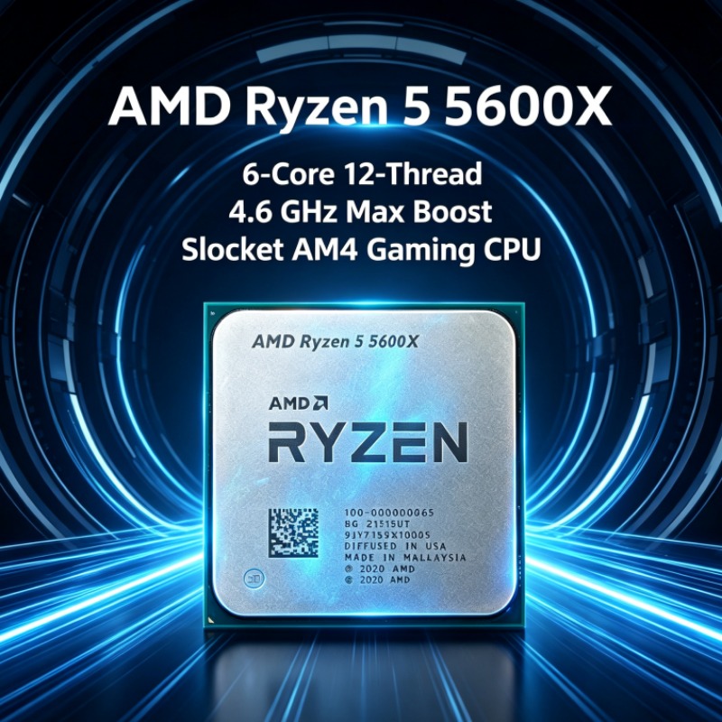 Ryzen 5 5600X AMD Socket AM4 ซ - Amd Cpu Ryzen 5 บทวิจารณ์และราคา