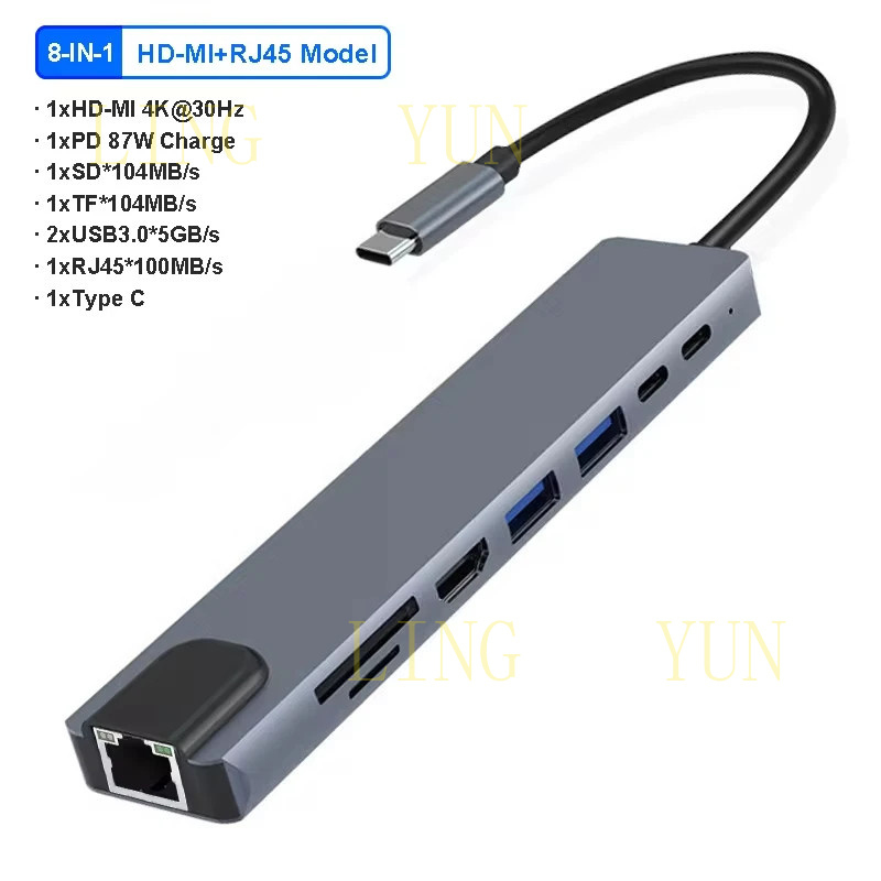 Z 11 พอร์ต USB C HUB แท่นเชื่อ - Usb C Docking Hub บทวิจารณ์และราคา
