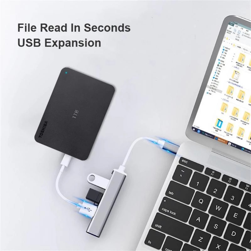 ตัวแยก USB แบบ Type C สำหรับคอ - Laptop Accessories Usb บทวิจารณ์และราคา